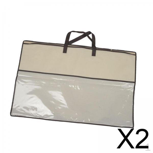 2x Pillow Storage Bag Tote with Handles Breathable Zippered Handbag Packing Organizer for
2x Pillow Storage Bag Tote with Handles Breathable Zippered Handbag Packing Organizer for