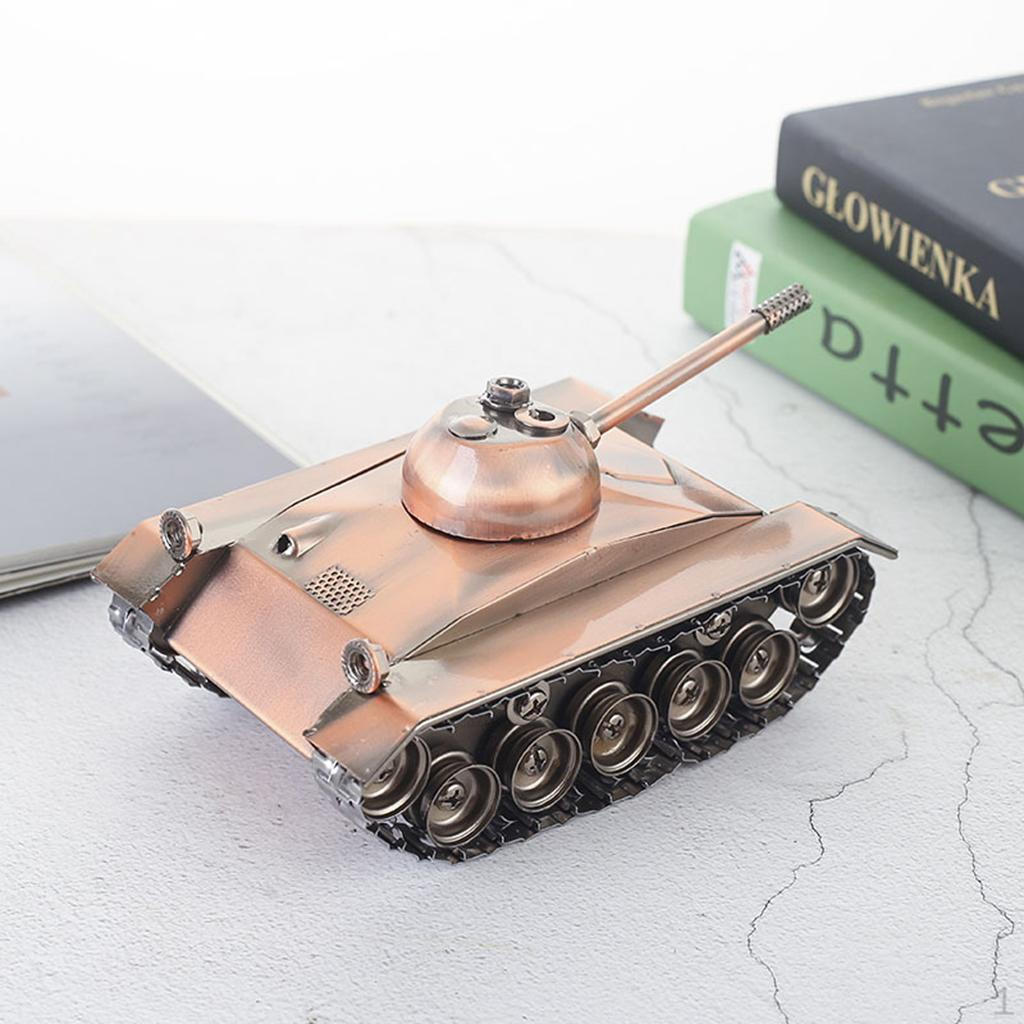 17cm Metal Tank craft decorationation Collectible Silver Gray
17cm Metal Tank craft decorationation Collectible Silver Gray