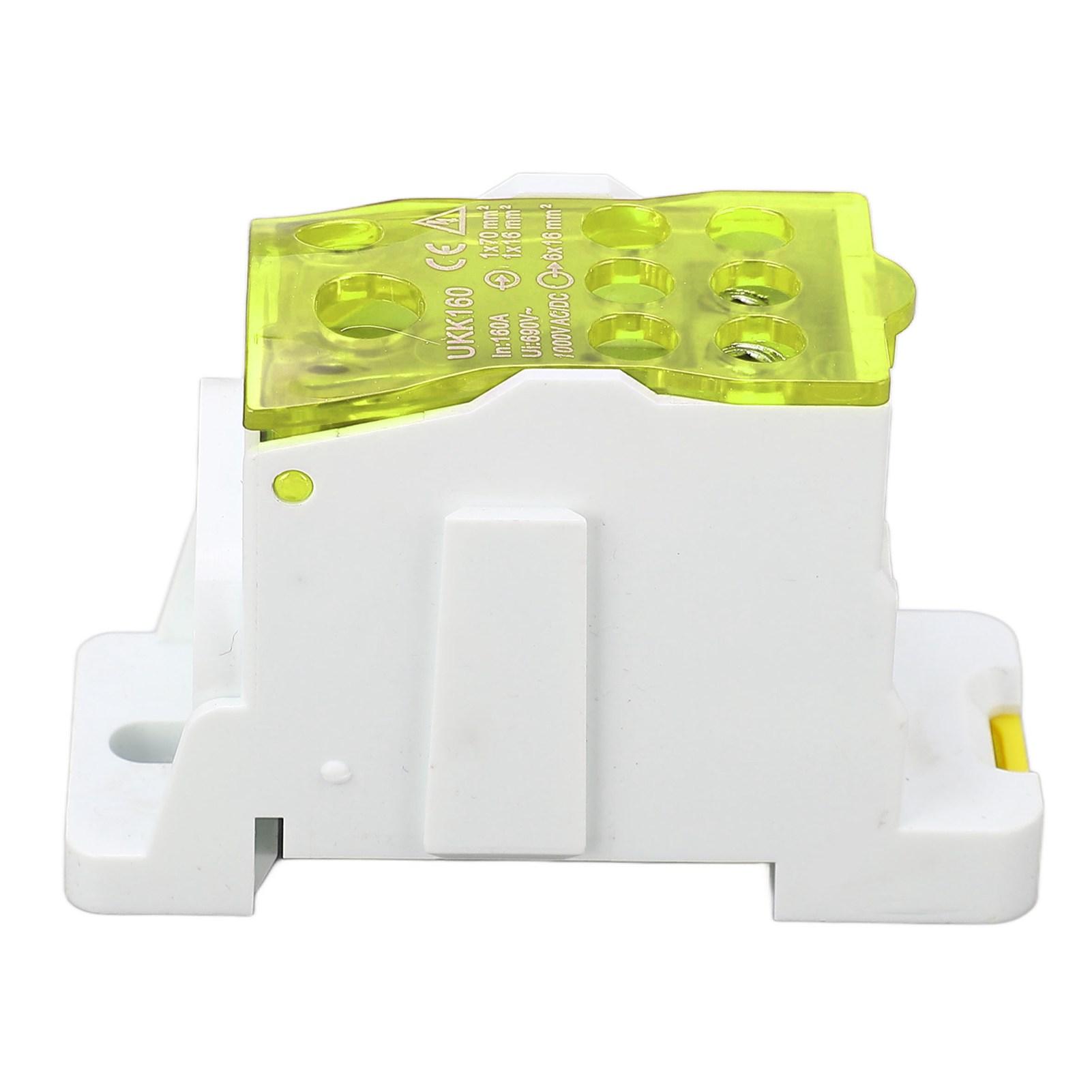 Terminal Distribution Box 690V 160A DIN Rail Terminal Block Power Junction Box for Electricity
Terminal Distribution Box 690V 160A DIN Rail Terminal Block Power Junction Box for Electricity