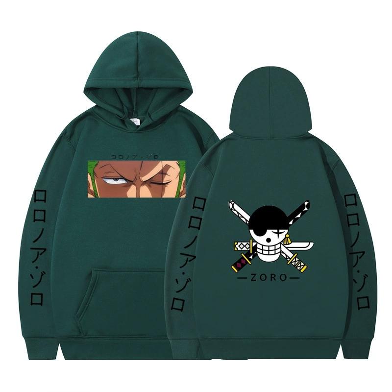 ONE PIECE Anime Hoodies Autumn Long Sleeve Unisex Roronoa Zoro Pullovers Streetwear Graphic Clothes Sweatshirt XXS зелений
ONE PIECE Anime Hoodies Autumn Long Sleeve Unisex Roronoa Zoro Pullovers Streetwear Graphic Clothes Sweatshirt XXS зелений