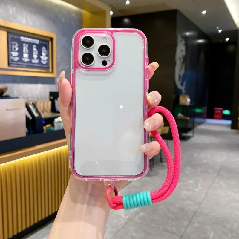 Роскошный прозрачный ударопрочный силиконовый чехол Armo для IPhone 16 15 14 13 12 11 Pro Max Прозрачная защита с чехлом для подвесного ремешка For iPhone 16
Роскошный прозрачный ударопрочный силиконовый чехол Armo для IPhone 16 15 14 13 12 11 Pro Max Прозрачная защита с чехлом для подвесного ремешка For iPhone 16