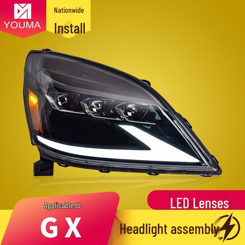 LED Lens DRL & Sequential Turn Signals for Lexus GX Headlights (2003-2009)
LED Lens DRL & Sequential Turn Signals for Lexus GX Headlights (2003-2009)