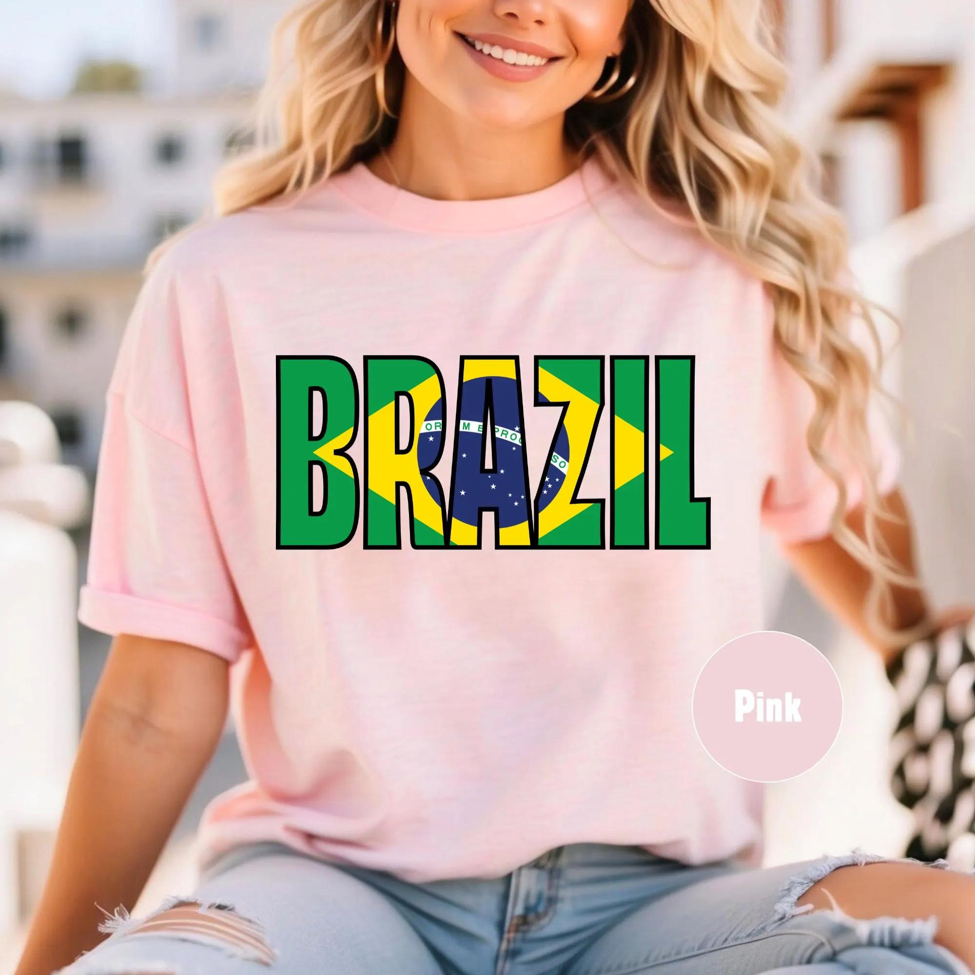 2026 New Summer Brazilian Football Tshirt Unisex and Women Breathable Cotton Clothing Round Neck Short Sleeved Tshirt Street Wear 4XL
2026 New Summer Brazilian Football Tshirt Unisex and Women Breathable Cotton Clothing Round Neck Short Sleeved Tshirt Street Wear 4XL