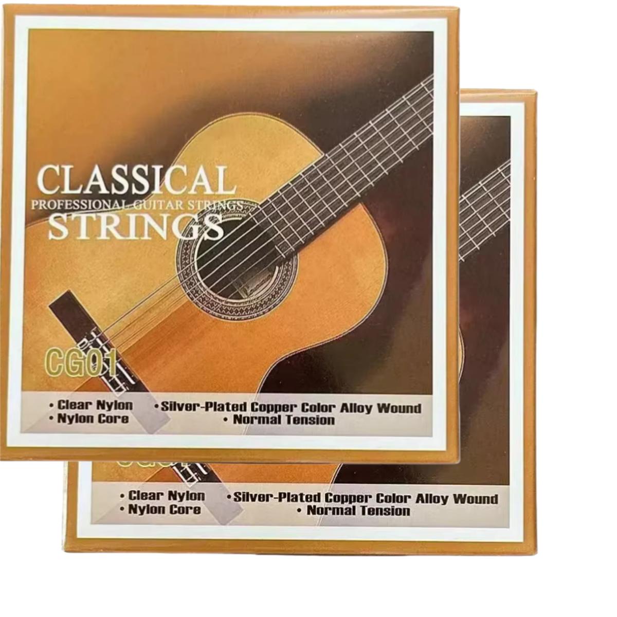 Miwayer 1/2 pair Classical Guitar Strings - Nylon Core Basses-Silver-Plated Copper oy Wound - Guitar Parts Accessories
Miwayer 1/2 pair Classical Guitar Strings - Nylon Core Basses-Silver-Plated Copper oy Wound - Guitar Parts Accessories