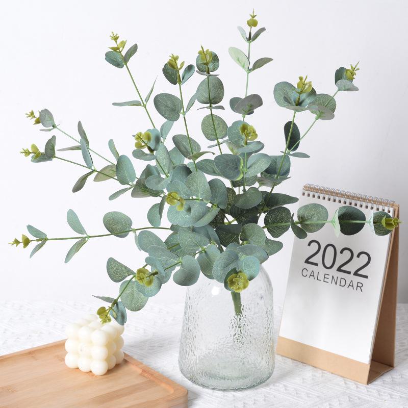 3pcs 16 Heads Artificial Plants Eucalyptus Stems Eucalyptus Leaf Spray Plastic Plants Floral for Home Party Wedding Decoration
3pcs 16 Heads Artificial Plants Eucalyptus Stems Eucalyptus Leaf Spray Plastic Plants Floral for Home Party Wedding Decoration
