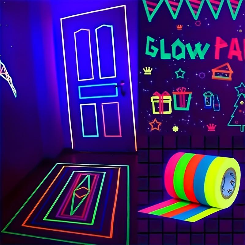 Fluorescent UV Glow Tape High Adhesive Luminous Cotton Cloth for Stage, Home, Office, Decoration 3M 1pc синій
Fluorescent UV Glow Tape High Adhesive Luminous Cotton Cloth for Stage, Home, Office, Decoration 3M 1pc синій