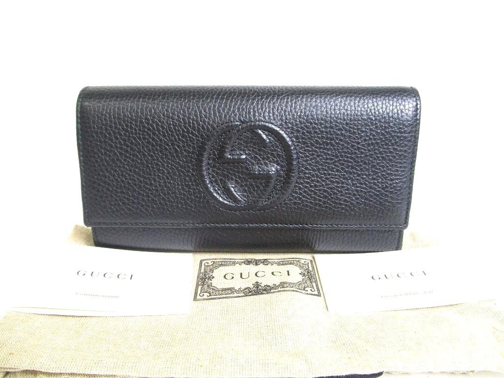 Автентичний GUCCI Soho Interlocking G Чорний шкіряний гаманець із довгим клапаном №a345 Refurbished
Автентичний GUCCI Soho Interlocking G Чорний шкіряний гаманець із довгим клапаном №a345 Refurbished