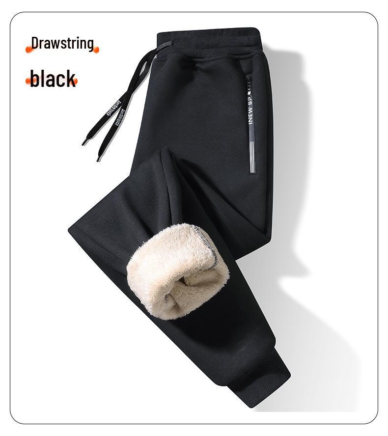 Cuffed Fleece-Lined Lamb Sweatpants: Thick, Straight-Leg, Fashionable & Casual Sportswear 5XL 180-200 lbs 185-190 cm
Cuffed Fleece-Lined Lamb Sweatpants: Thick, Straight-Leg, Fashionable & Casual Sportswear 5XL 180-200 lbs 185-190 cm