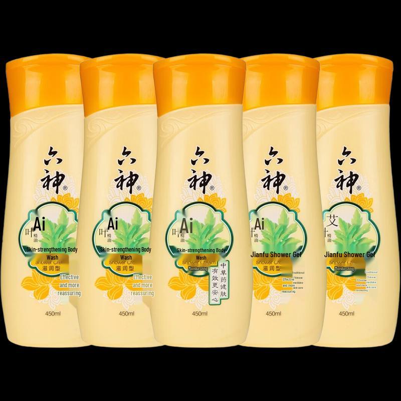 Liu Shen Mugwort Moisturizing Shower Gel 450ml (5-Pack)
Liu Shen Mugwort Moisturizing Shower Gel 450ml (5-Pack)