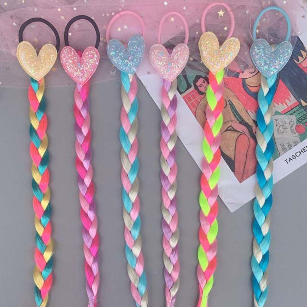 Synthetic Girls Braided Ponytail Sequined Kids Cartoon Ponytail Colorful Braid Headband Party 5
Synthetic Girls Braided Ponytail Sequined Kids Cartoon Ponytail Colorful Braid Headband Party 5