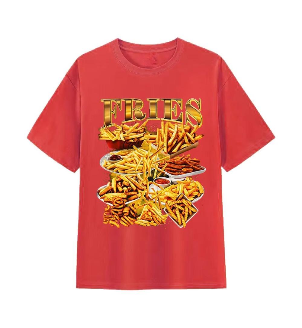 Fries Chips Ketchup Potato Food Graphic Tshirt Men Women Vintage Oversized Cotton T Shirts Fashion High Quality ONeck T Shirts S
Fries Chips Ketchup Potato Food Graphic Tshirt Men Women Vintage Oversized Cotton T Shirts Fashion High Quality ONeck T Shirts S
