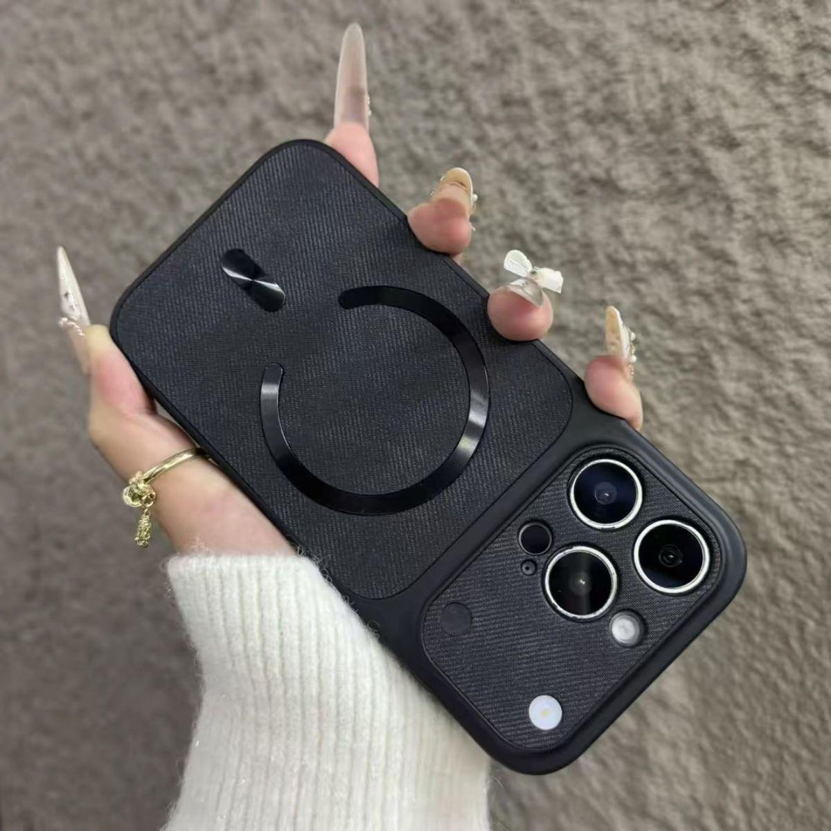 Magnetic Denim Texture Case for iPhone 17/17 Pro Max & Apple 16 iPhone 15 Plus
Magnetic Denim Texture Case for iPhone 17/17 Pro Max & Apple 16 iPhone 15 Plus