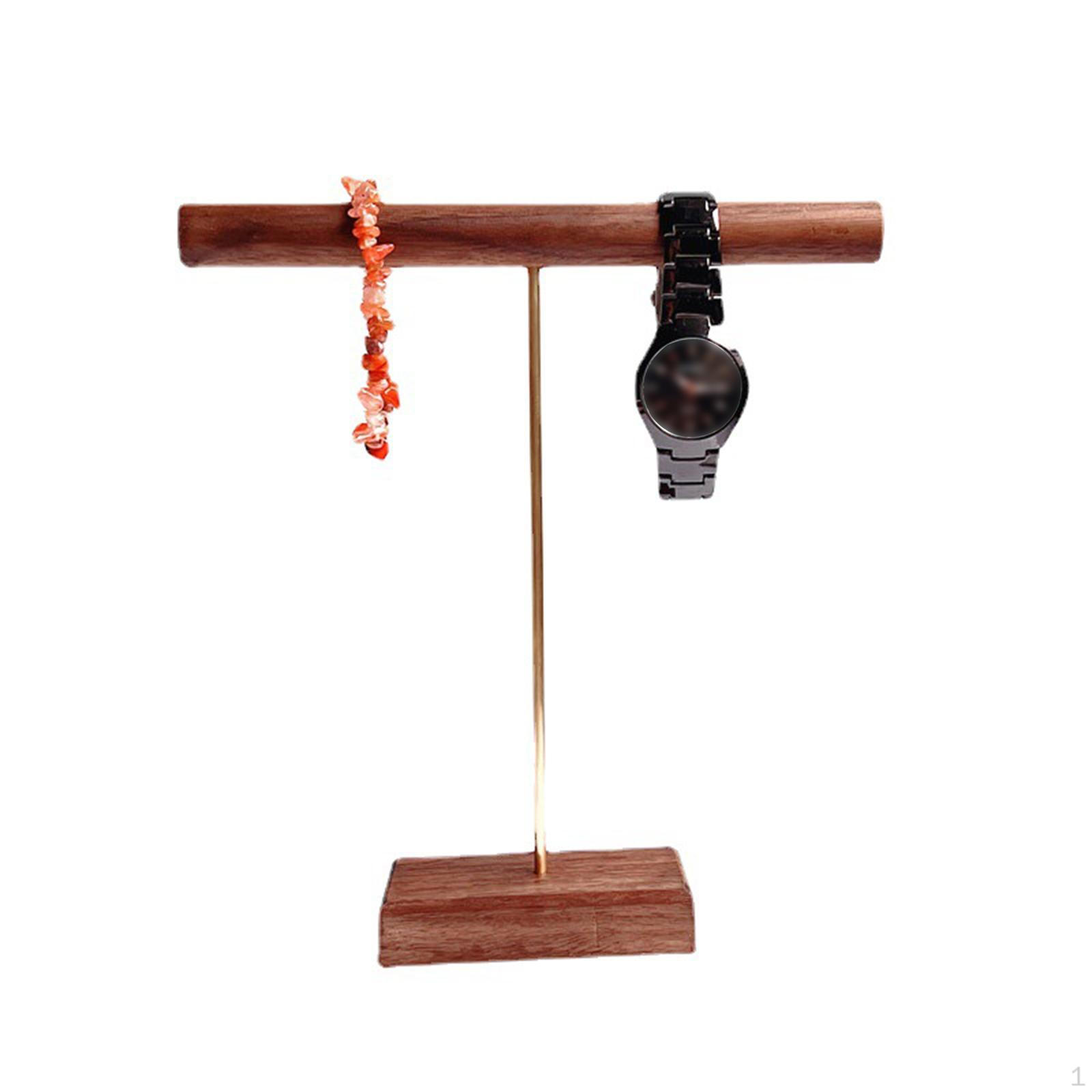 Elegant Bracelet and Watch Stand with Wooden Base - Perfect for Organizing Jewelry Height 20cm
Elegant Bracelet and Watch Stand with Wooden Base - Perfect for Organizing Jewelry Height 20cm