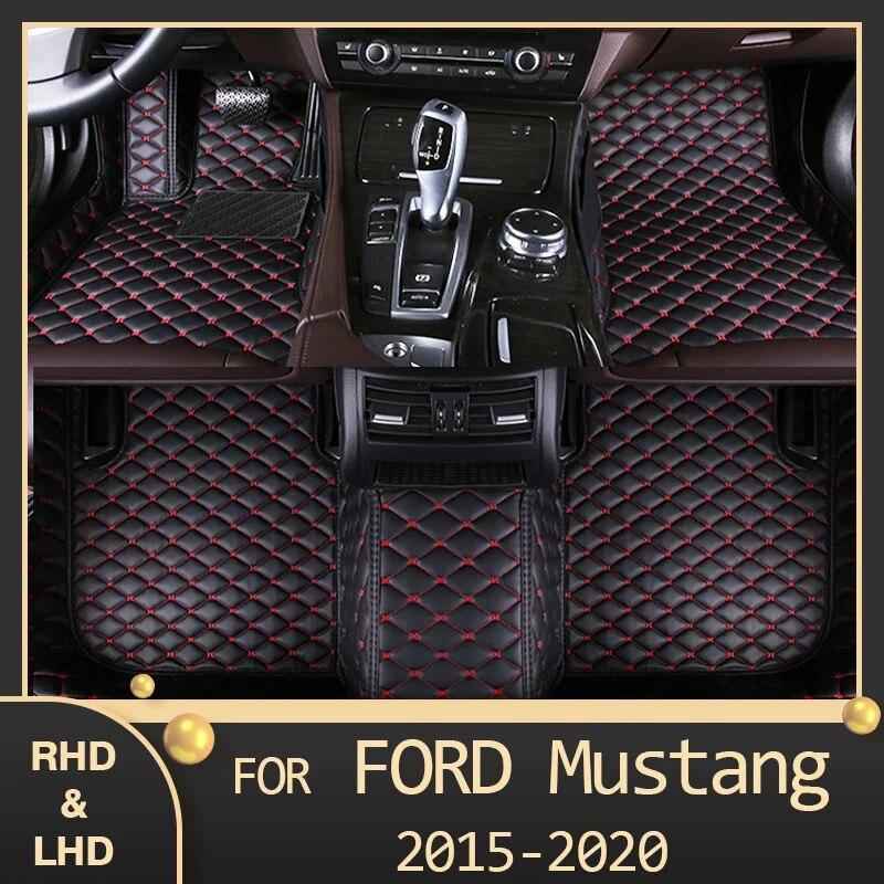 Автомобильные коврики для Ford Mustang 2015 2016 2017 2018, изготовленные на заказ автомобильные подушечки для ног, автомобильное ковровое покрытие чёрный
Автомобильные коврики для Ford Mustang 2015 2016 2017 2018, изготовленные на заказ автомобильные подушечки для ног, автомобильное ковровое покрытие чёрный