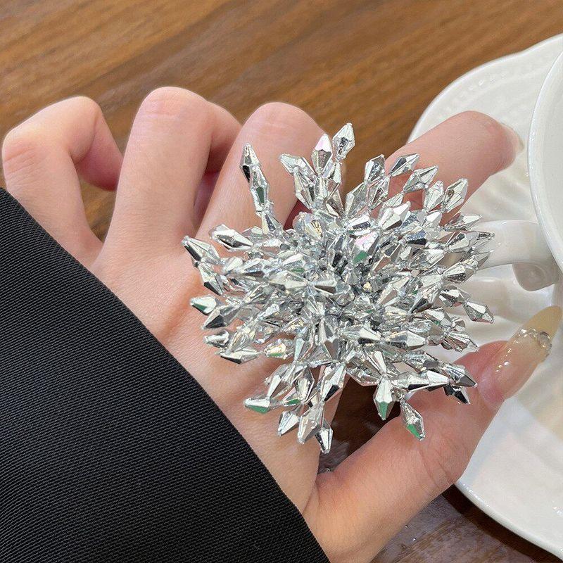 Fashion Heavy Industry Fireworks Tassel Shape Open Ring Niche Style Classy Easiest for Match Index Finger Ring Exaggerated and Personalized Ring Tide Silver Ring
Fashion Heavy Industry Fireworks Tassel Shape Open Ring Niche Style Classy Easiest for Match Index Finger Ring Exaggerated and Personalized Ring Tide Silver Ring