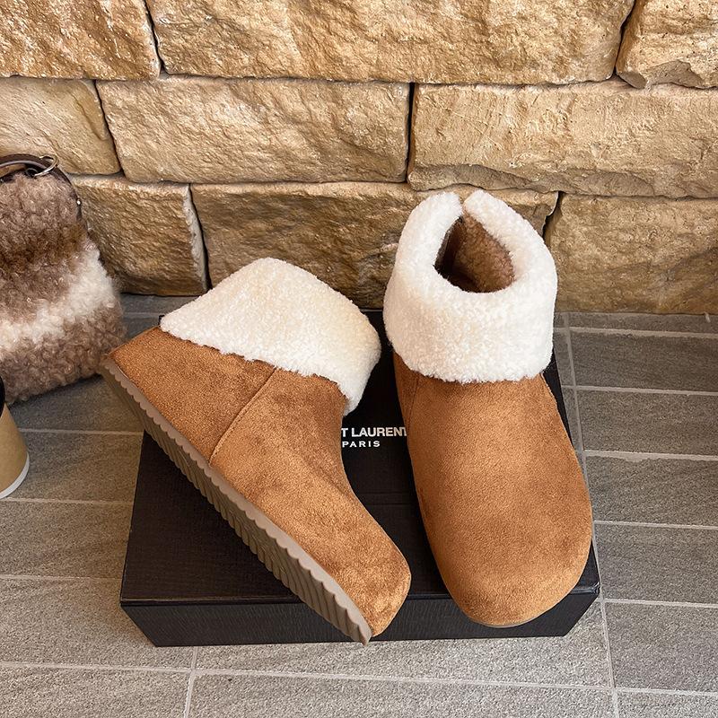 Women s thick bottom a footstool hairy mouth fashion winter lightweight warm anti cold snow boots non-slip casual sneakers cotton boots 40 верблюд
Women s thick bottom a footstool hairy mouth fashion winter lightweight warm anti cold snow boots non-slip casual sneakers cotton boots 40 верблюд