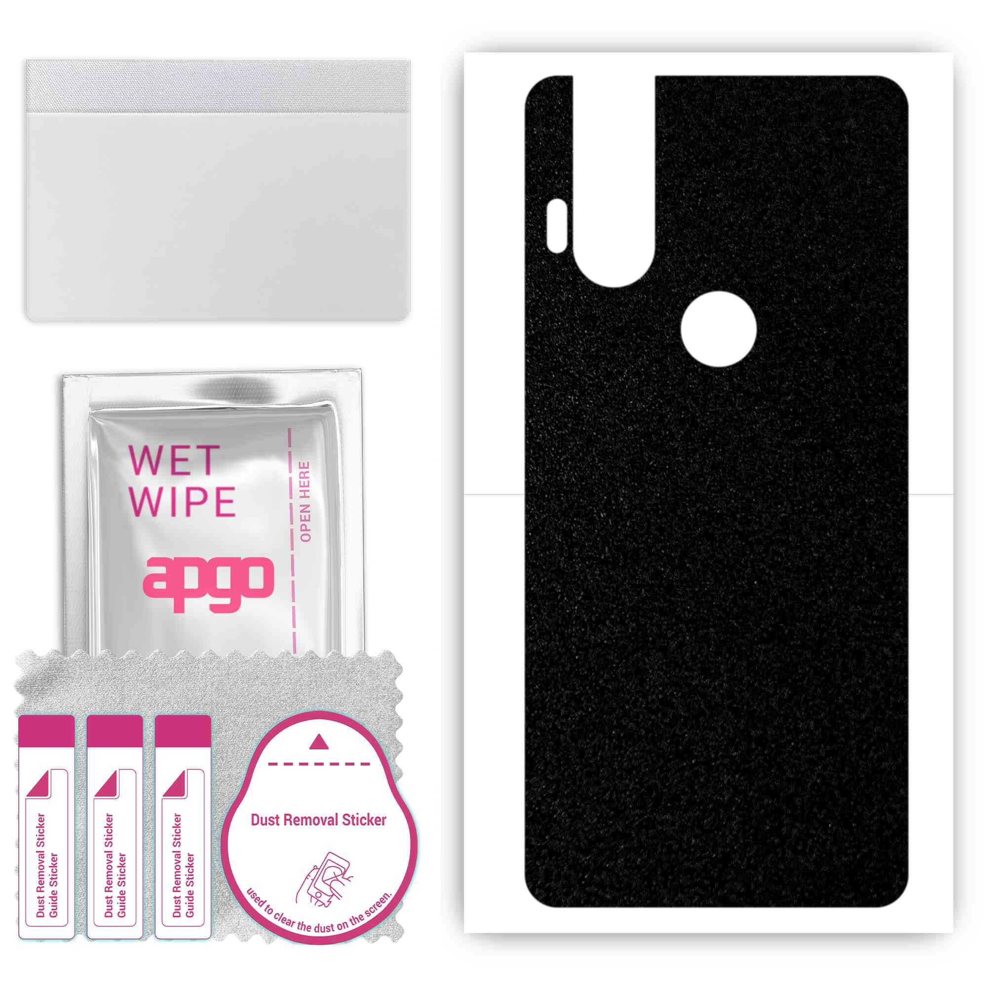 apgo Protective Skin Sticker for the back compatible with Motorola One Hyper, Wrap Film, Foil, Vinyl - Pattern Matte Black
apgo Protective Skin Sticker for the back compatible with Motorola One Hyper, Wrap Film, Foil, Vinyl - Pattern Matte Black