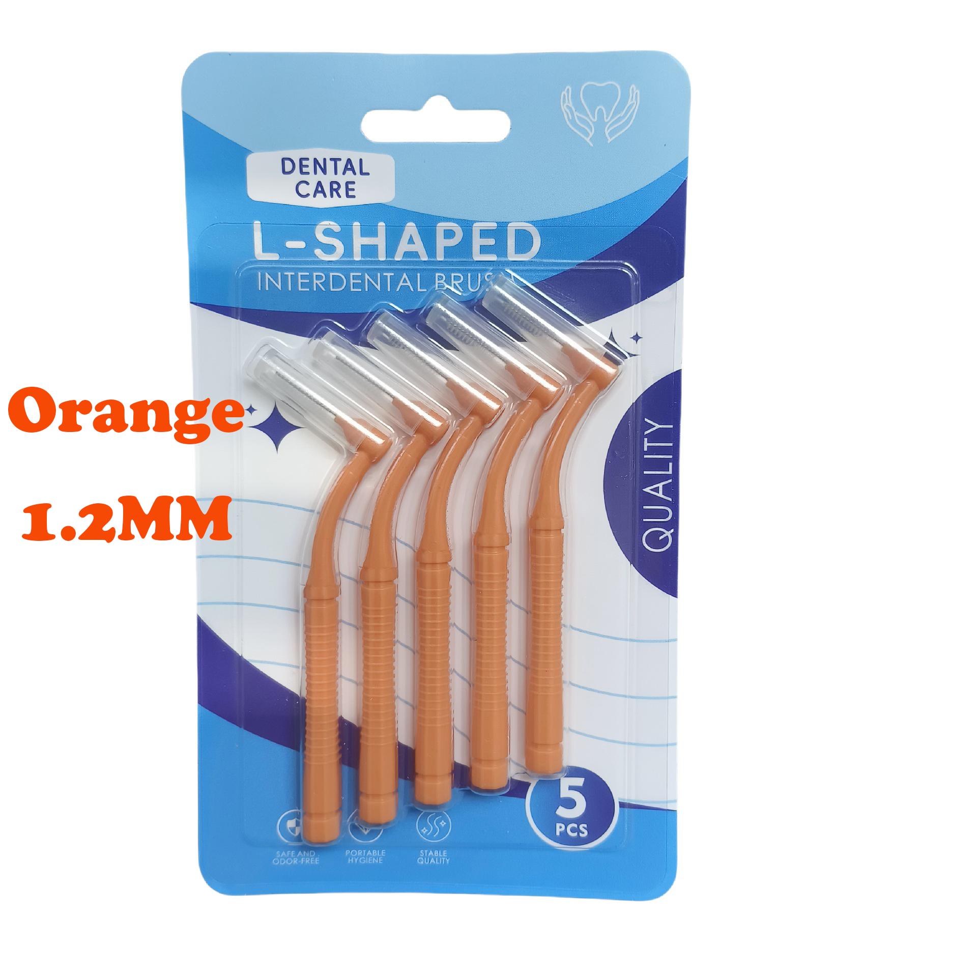 5Pcs L Shape Interdental Brush Orthodontic Dental Tool Teeth Cleaning Toothpick Hilo Dental Oral Hygiene Teeth Pick 0.6-1.2Mm Professional Grade
5Pcs L Shape Interdental Brush Orthodontic Dental Tool Teeth Cleaning Toothpick Hilo Dental Oral Hygiene Teeth Pick 0.6-1.2Mm Professional Grade