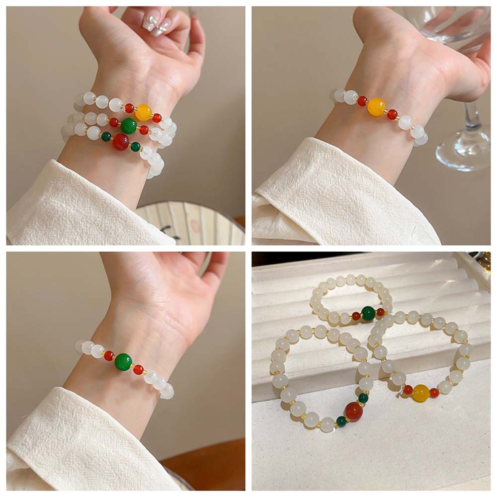 Lucky Prayer Beads Chinese Style Hand Ring Yellow Red Green Women Jewelry Accessories Couple
Lucky Prayer Beads Chinese Style Hand Ring Yellow Red Green Women Jewelry Accessories Couple