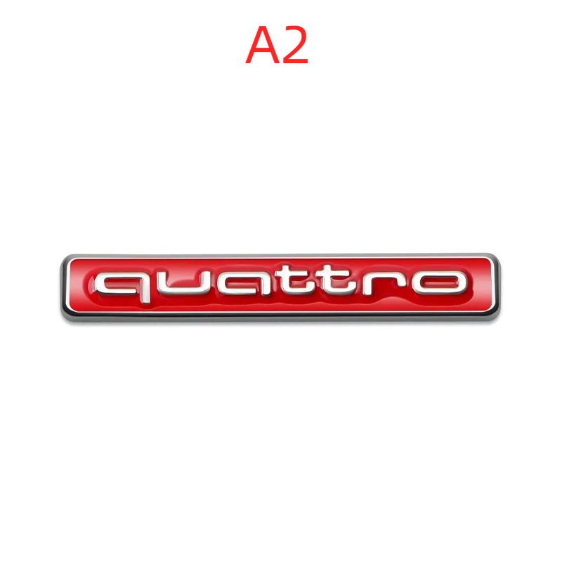 6 colors Metal Quattro Logo Front Grill Badge Emblem Sticker Decals A2
6 colors Metal Quattro Logo Front Grill Badge Emblem Sticker Decals A2