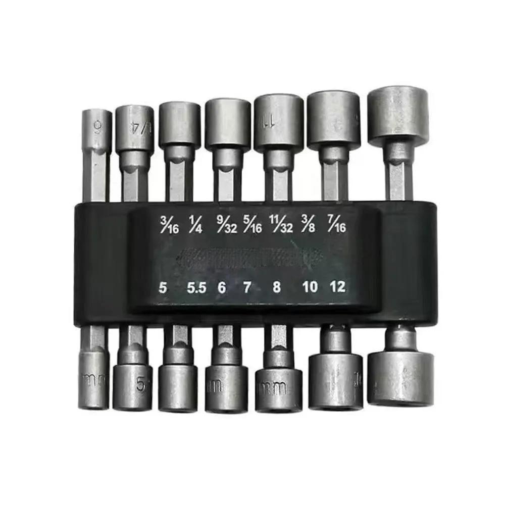 Drill Bit Adapter for Electric Screwdriver Handle Tool 14PCS Hexagon Nut Driver Drill Bit Socket Screwdriver Wrench Set
Drill Bit Adapter for Electric Screwdriver Handle Tool 14PCS Hexagon Nut Driver Drill Bit Socket Screwdriver Wrench Set