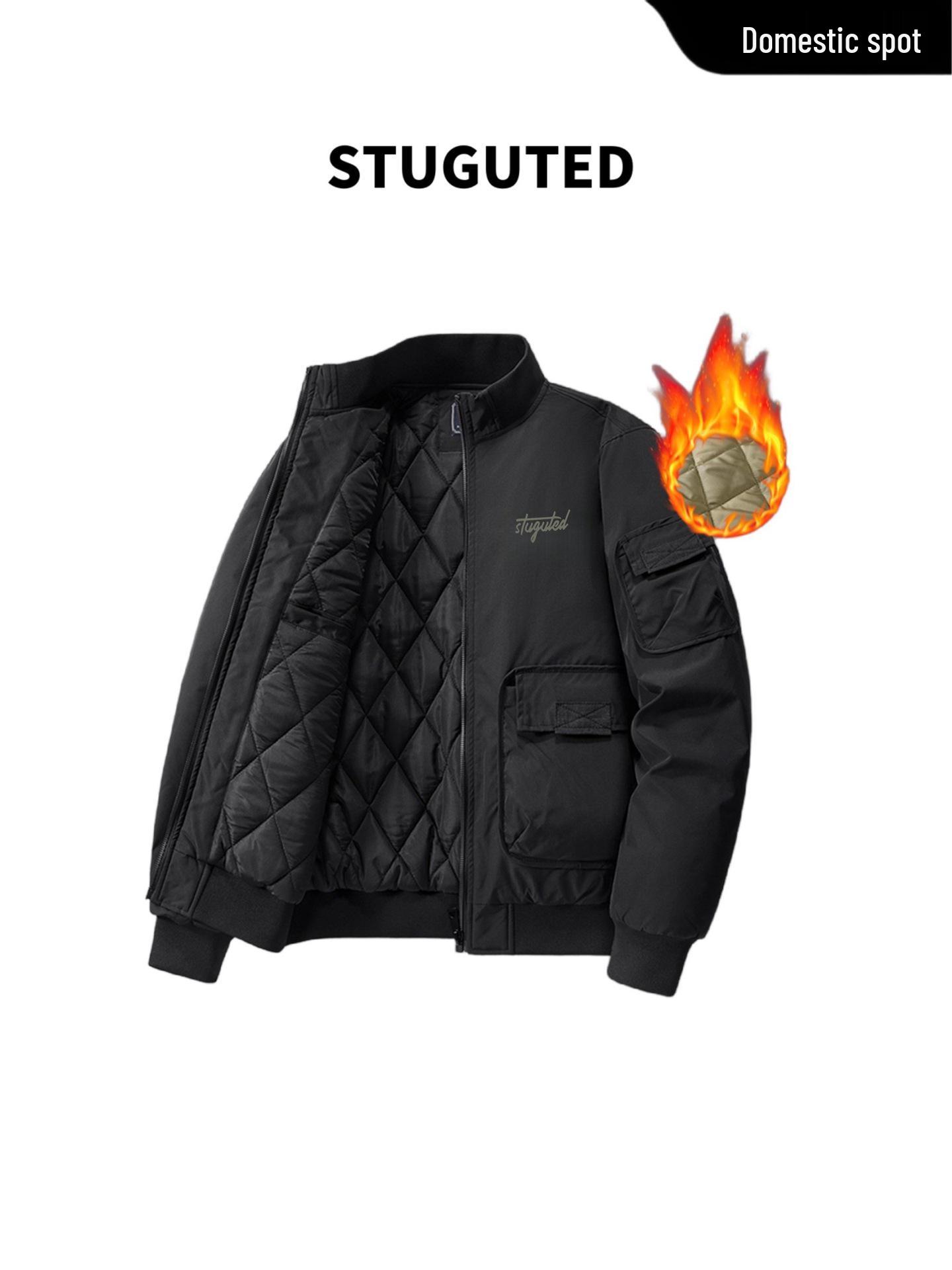 STUGUTED Stuget Men s Autumn/Winter Thickened Washed Workwear Jacket - Warm, Comfortable, Youthful Design for Cool Seasons 5XL чорний
STUGUTED Stuget Men s Autumn/Winter Thickened Washed Workwear Jacket - Warm, Comfortable, Youthful Design for Cool Seasons 5XL чорний