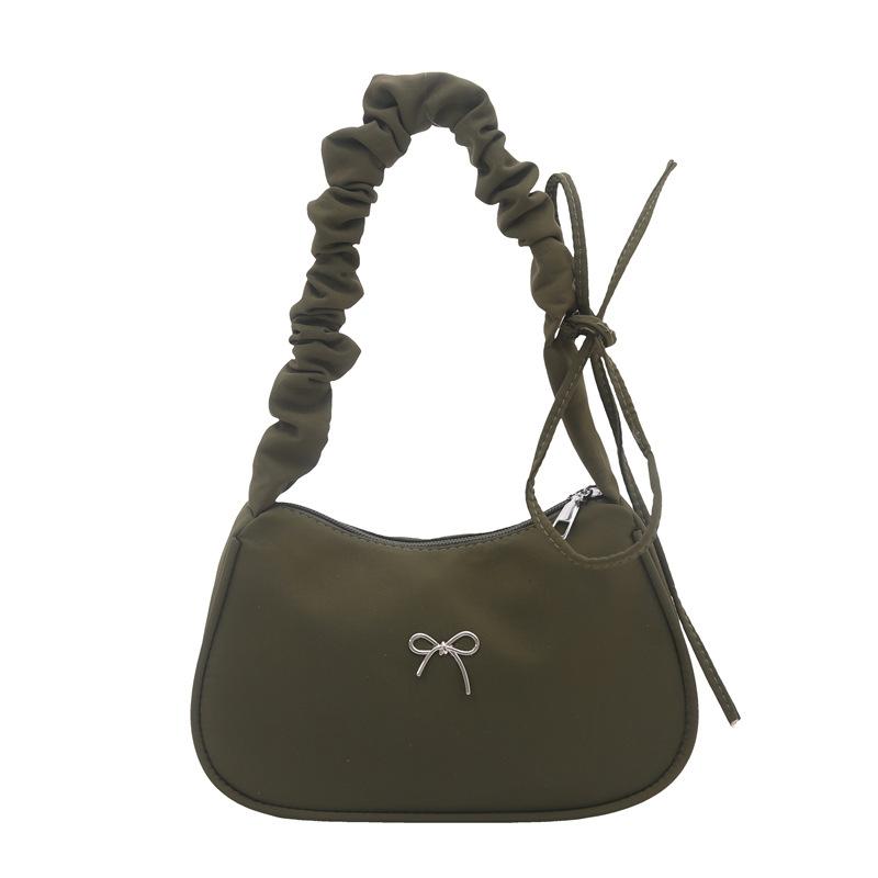 new French underarm bag for women, popular niche design this year, single shoulder foreign gas folds, beautiful crescent bag for women зелений
new French underarm bag for women, popular niche design this year, single shoulder foreign gas folds, beautiful crescent bag for women зелений