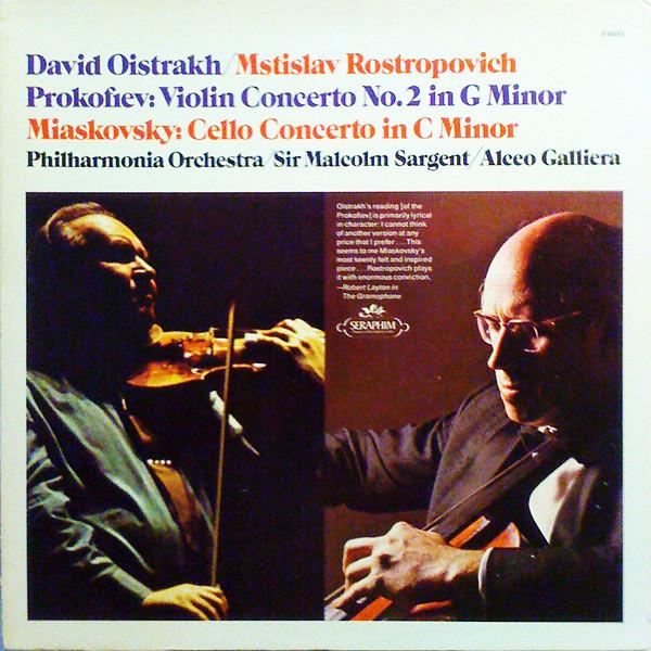 LP Record DAVID OISTRAKH, MSTISLAV ROSTROPOVI - Prokofiev: Violin Concerto No. 2 In S60223 SERAPHIM CLASSI 1972 US Classical Used
LP Record DAVID OISTRAKH, MSTISLAV ROSTROPOVI - Prokofiev: Violin Concerto No. 2 In S60223 SERAPHIM CLASSI 1972 US Classical Used