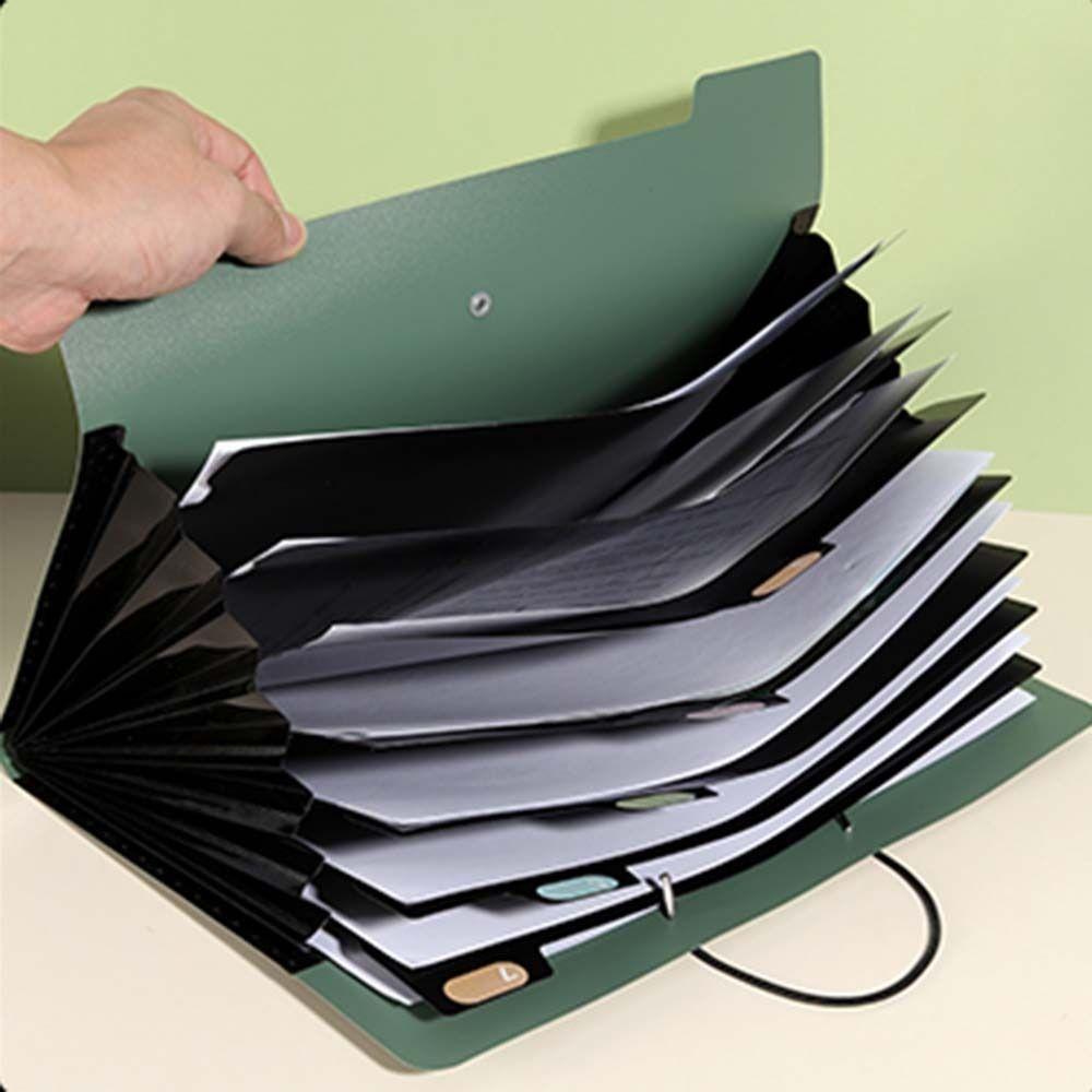 Large Capacity Storage Organ Bag Multi-layer Document Storage Bag Business Trip green-8 layers
Large Capacity Storage Organ Bag Multi-layer Document Storage Bag Business Trip green-8 layers