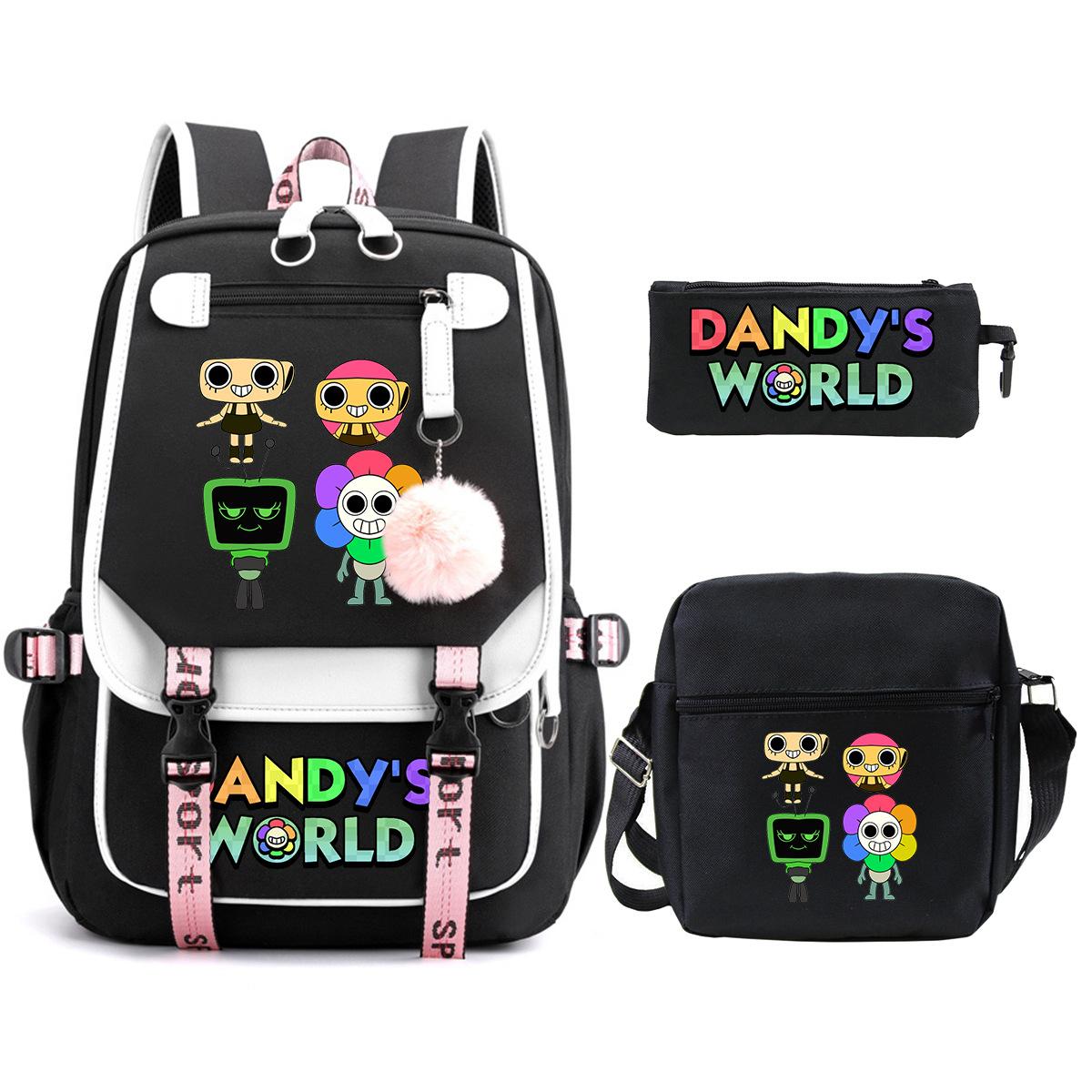 Мерч гри Dandy s world Рюкзак для початкової та середньої школи, модний дитячий рюкзак, набір із трьох предметів No specification
Мерч гри Dandy s world Рюкзак для початкової та середньої школи, модний дитячий рюкзак, набір із трьох предметів No specification