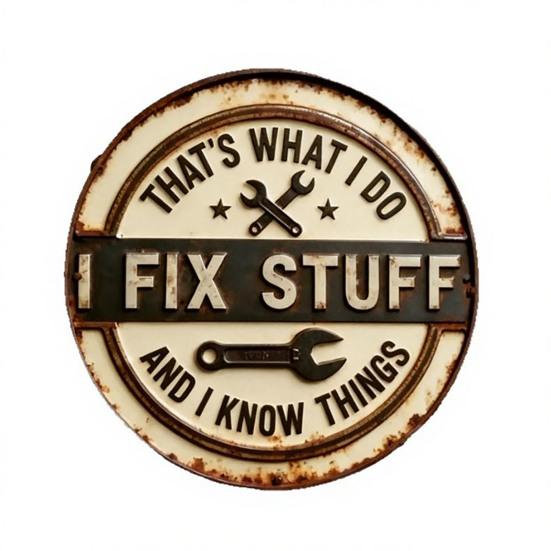 Metal Decorative Tag Vintage Garage Sign with Wrench Design Large Retro Distressed Wall Art for Bar Counters Tool Corners Man Cave Workshop Decor 30cm
Metal Decorative Tag Vintage Garage Sign with Wrench Design Large Retro Distressed Wall Art for Bar Counters Tool Corners Man Cave Workshop Decor 30cm