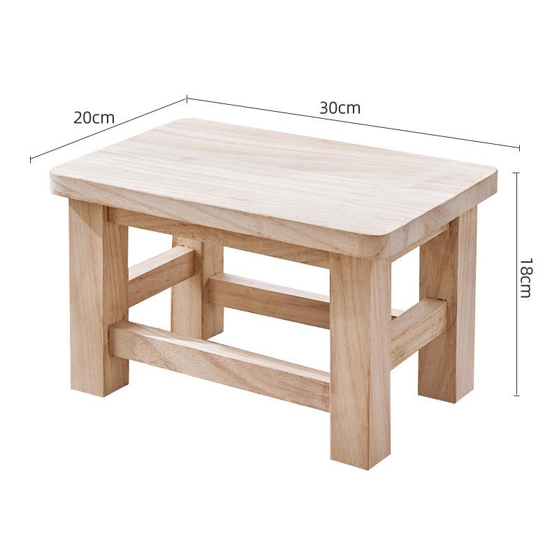 Solid Wood Retro Cute Low Stool, Ideal for Living Room or Entryway; Made from Baked Paulownia Wood.
Solid Wood Retro Cute Low Stool, Ideal for Living Room or Entryway; Made from Baked Paulownia Wood.