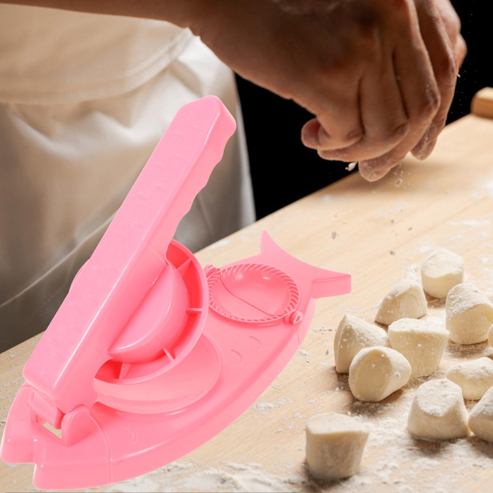 Формувач для вареників Інструмент для обгорток Ручний прес для тіста 2-в-1 Виготовлення булочок Вареників Портативний 28X13X8.5CM рожевий
Формувач для вареників Інструмент для обгорток Ручний прес для тіста 2-в-1 Виготовлення булочок Вареників Портативний 28X13X8.5CM рожевий