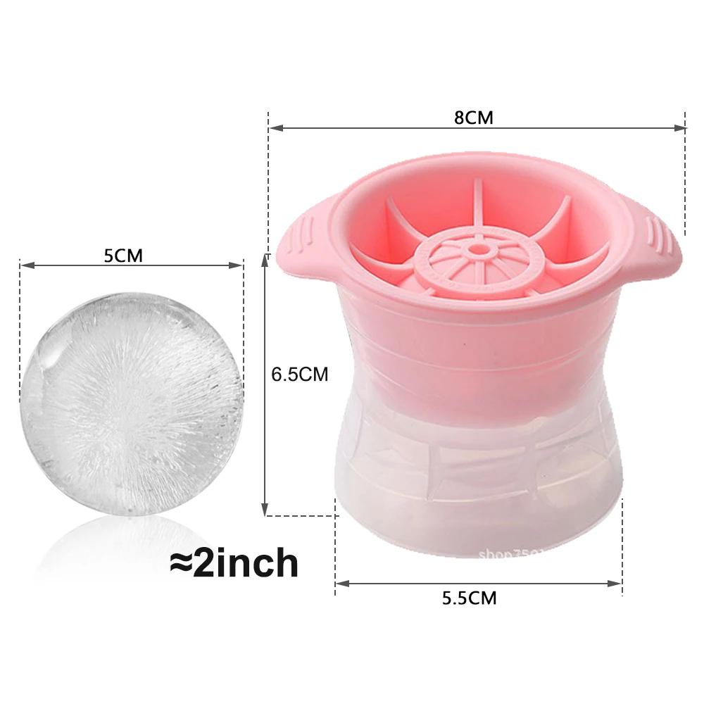5cm 2inch Whiskey Ice Hockey Mold Silicone Round Ice Cube Maker Large Clear Ice Ball Tray Sphere Quick Freezer Bar Cocktail Tool
5cm 2inch Whiskey Ice Hockey Mold Silicone Round Ice Cube Maker Large Clear Ice Ball Tray Sphere Quick Freezer Bar Cocktail Tool