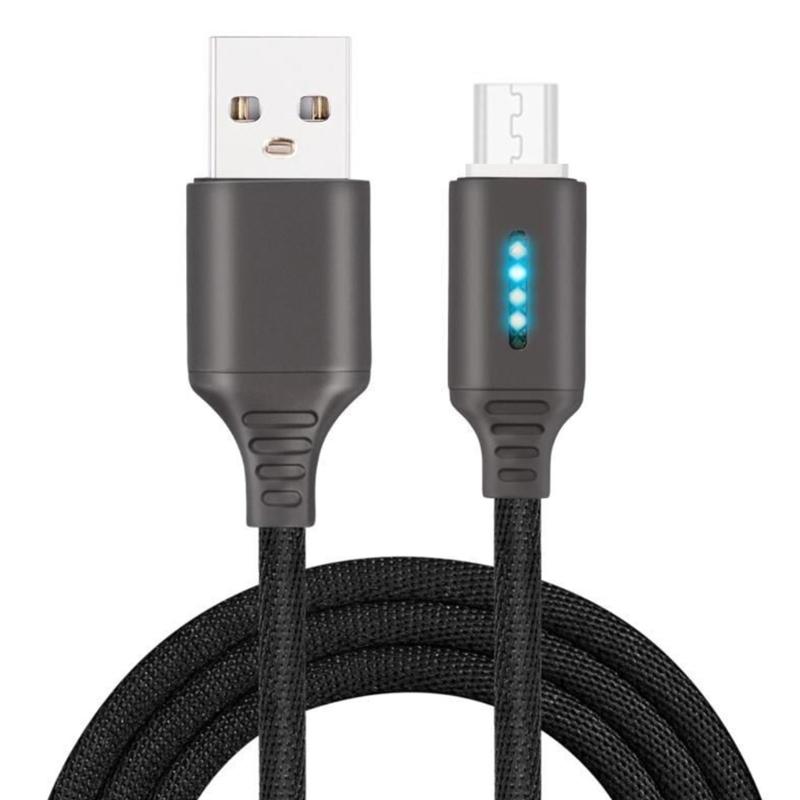 Металлический кабель USB — USB C Зарядный кабель со светодиодной подсветкой Кабель для быстрой зарядки с Power Delivery для телефона, планшета, ноутбука чёрный
Металлический кабель USB — USB C Зарядный кабель со светодиодной подсветкой Кабель для быстрой зарядки с Power Delivery для телефона, планшета, ноутбука чёрный