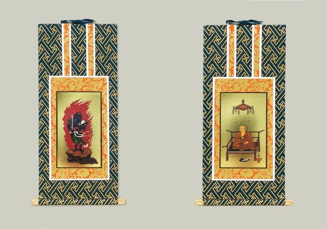 Kyoto Buddhist Altar Isemura Set of 2 hanging scrolls on both dimensions available for each Buddhist altar hanging Shingon side samurai Shuren Shingon
Kyoto Buddhist Altar Isemura Set of 2 hanging scrolls on both dimensions available for each Buddhist altar hanging Shingon side samurai Shuren Shingon