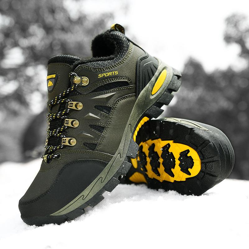 Autumn and winter new bottom high-top wear-resistant casual large-size couple cotton shoes with velvet to keep warm mountaineering 48
Autumn and winter new bottom high-top wear-resistant casual large-size couple cotton shoes with velvet to keep warm mountaineering 48
