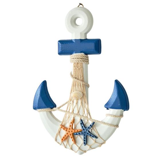 13 Nautical Wooden Wall Art with Hemp Rope Coastal Beach Theme Wall Hanging Ornament with Shells Starfishes for Home Bathroom Living Room темно-синього кольору
13 Nautical Wooden Wall Art with Hemp Rope Coastal Beach Theme Wall Hanging Ornament with Shells Starfishes for Home Bathroom Living Room темно-синього кольору