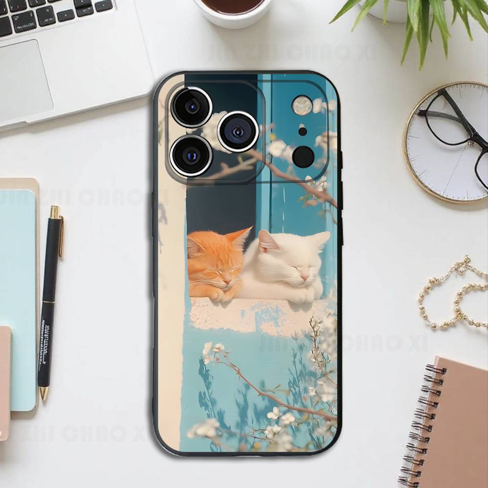 Flowers Cats Silicone Phone Case For IPhone 17 16 15 14 13 12 11 X XS Plus Pro Max Shockproof Soft Cover iPhone13mini
Flowers Cats Silicone Phone Case For IPhone 17 16 15 14 13 12 11 X XS Plus Pro Max Shockproof Soft Cover iPhone13mini