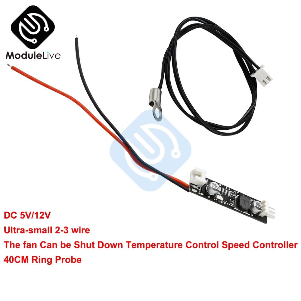 DC DC PWM Fan Speed Controller Temperature Adjustable Controll DC 5V 12V Speed Regulation Controller Noise Reduce + 40CM Probe China Mainland
DC DC PWM Fan Speed Controller Temperature Adjustable Controll DC 5V 12V Speed Regulation Controller Noise Reduce + 40CM Probe China Mainland
