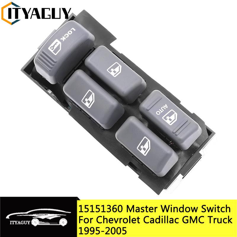 Электрический главный выключатель стеклоподъемника 15151360 19244658 для Chevrolet Blazer GMC Yukon Sonoma K1500 C1500 Cadillac Truck 
Электрический главный выключатель стеклоподъемника 15151360 19244658 для Chevrolet Blazer GMC Yukon Sonoma K1500 C1500 Cadillac Truck