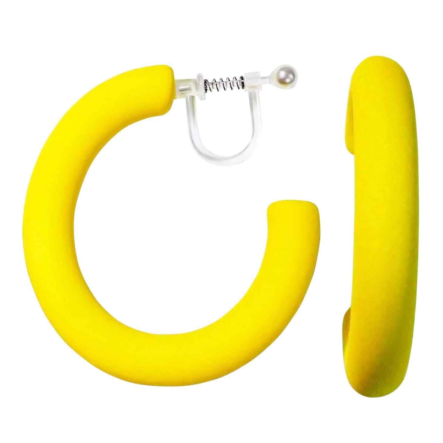 Earrings for like neon resin earrings Miyabi Grace Miyabi Grace women, popular, cute, painless, earrings, yellow, large, 4cm, thick, color, hoop,
Earrings for like neon resin earrings Miyabi Grace Miyabi Grace women, popular, cute, painless, earrings, yellow, large, 4cm, thick, color, hoop,
