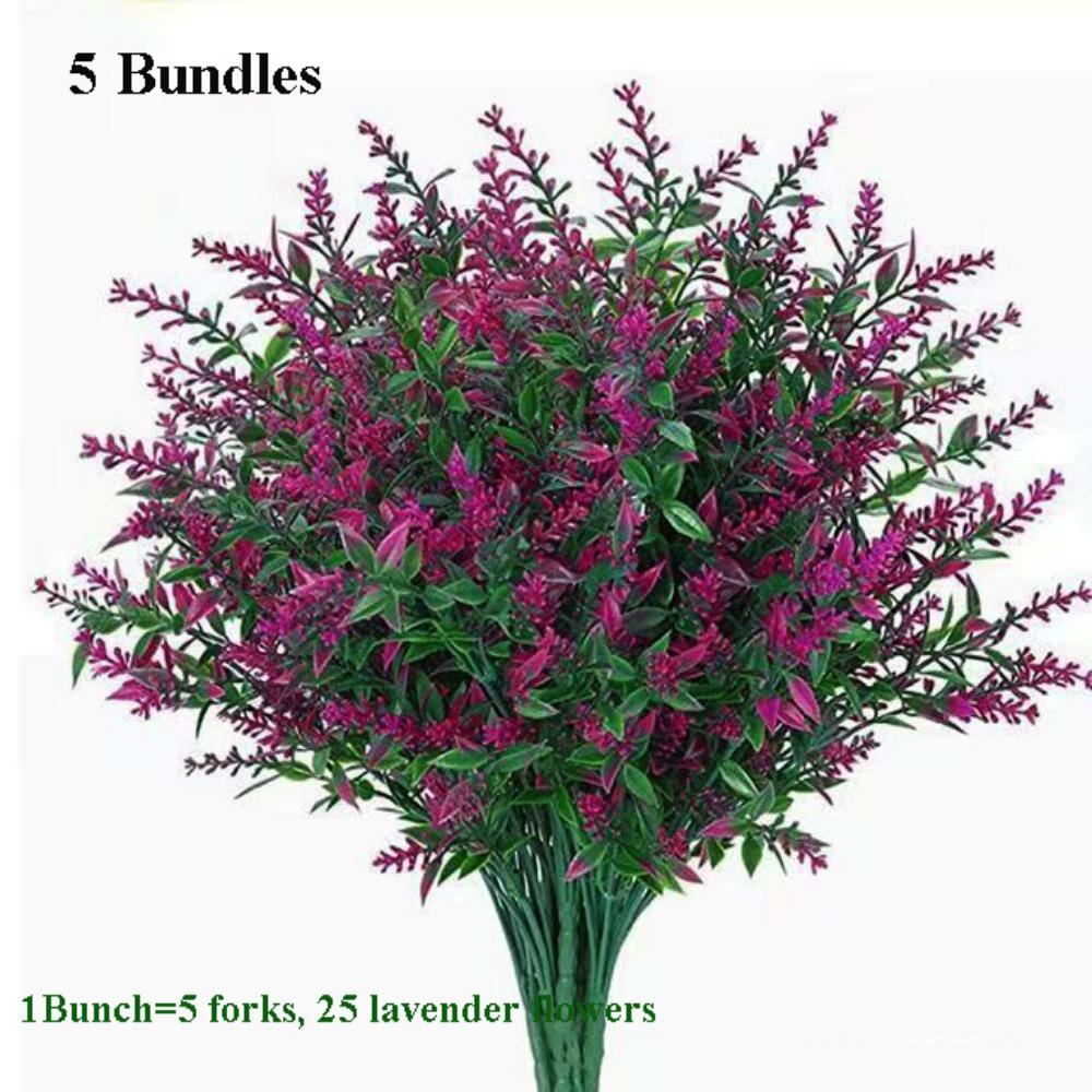 5 Bundles New 5 Heads Artificial Lavender Flowers 36cm 7 Colors Outdoors Garden Lavender Flowers Outdoor Plants Wedding Decor
5 Bundles New 5 Heads Artificial Lavender Flowers 36cm 7 Colors Outdoors Garden Lavender Flowers Outdoor Plants Wedding Decor