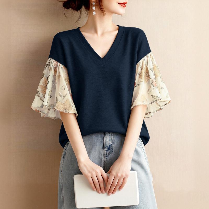 ZANZEA Женская блузка с V-образным вырезом, коротким рукавом и летним повседневным дизайном 2XL тёмно-синий
ZANZEA Женская блузка с V-образным вырезом, коротким рукавом и летним повседневным дизайном 2XL тёмно-синий