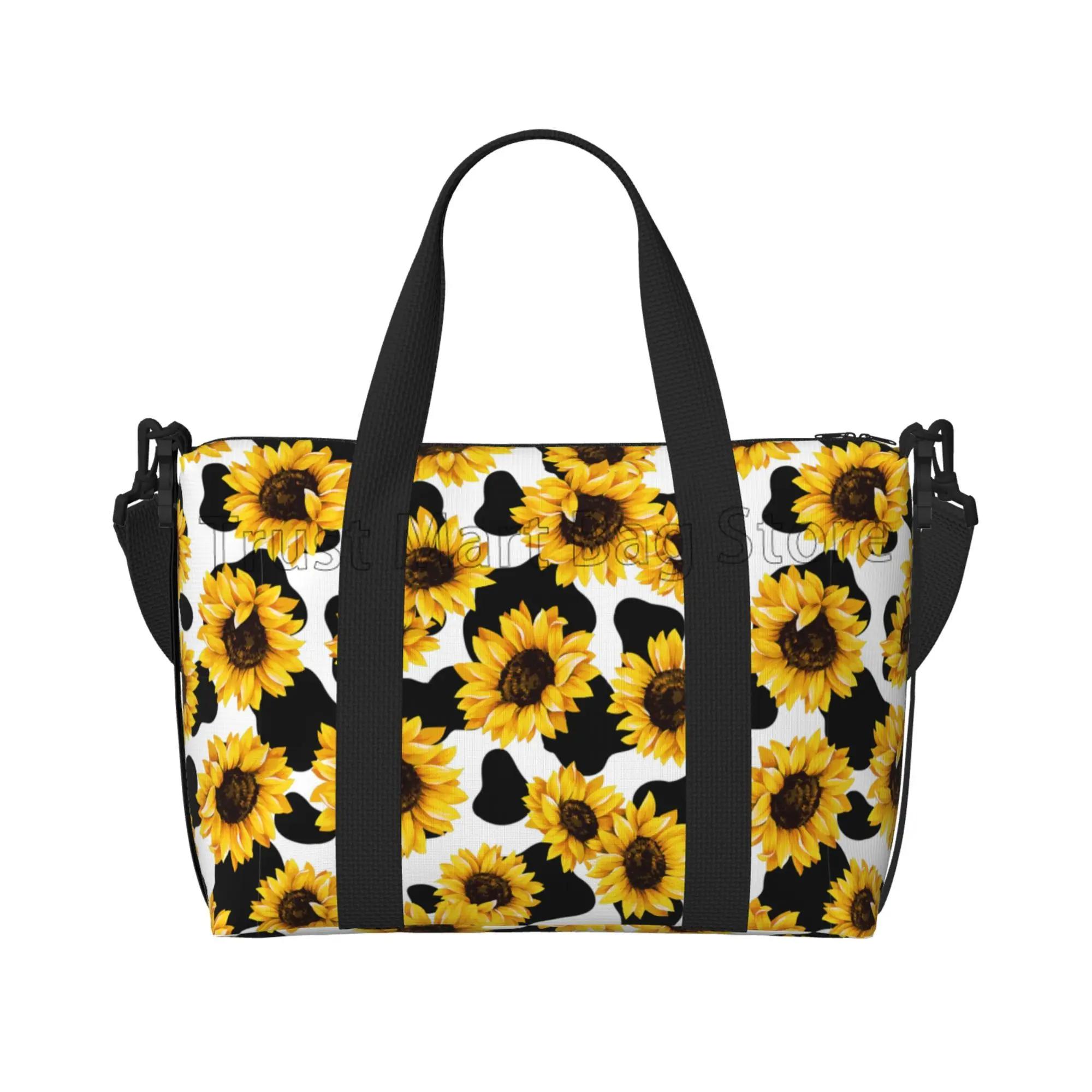 Sunflower Travel Duffle Bag Large Weekender Overnight Bags for Women Men Waterproof Durable Carry on Shoulder Tote Bag for Beach
Sunflower Travel Duffle Bag Large Weekender Overnight Bags for Women Men Waterproof Durable Carry on Shoulder Tote Bag for Beach