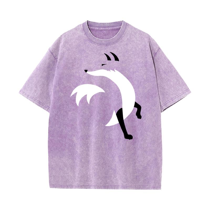 Fox Abstract Tees Loose Crew Neck Printed Short Sleeve Cotton Fabric Woman vintage Washed T Shirts Crazy Washed Tshirts S
Fox Abstract Tees Loose Crew Neck Printed Short Sleeve Cotton Fabric Woman vintage Washed T Shirts Crazy Washed Tshirts S