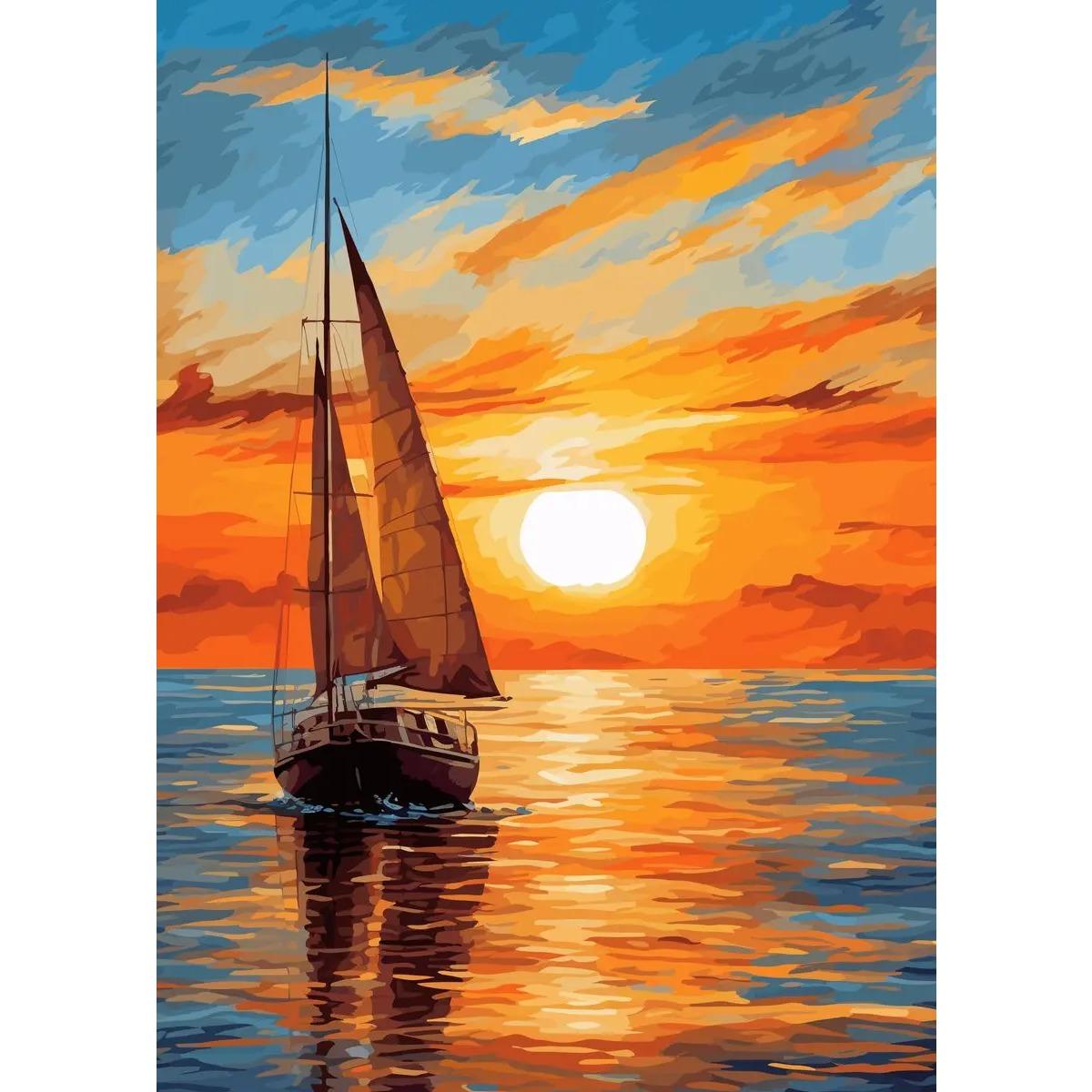 Абстрактна Барвиста Парусник Захід Сонця Картина на Полотні Морський Пейзаж Постер Друк Настінне Мистецтво Зображення для Вітальні Домашній Декор 30x45cm No Frame
Абстрактна Барвиста Парусник Захід Сонця Картина на Полотні Морський Пейзаж Постер Друк Настінне Мистецтво Зображення для Вітальні Домашній Декор 30x45cm No Frame