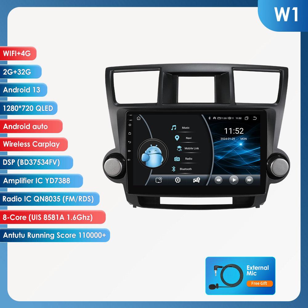 OSSURET 2din 4G LTE Восьмиядерный Android 14 Snapdragon Автомагнитола для Toyota Highlander 2007-2013 Carplay Автомобильный мультимедийный плеер DAB TPMS GPS W1 8Core 2G 32G
OSSURET 2din 4G LTE Восьмиядерный Android 14 Snapdragon Автомагнитола для Toyota Highlander 2007-2013 Carplay Автомобильный мультимедийный плеер DAB TPMS GPS W1 8Core 2G 32G