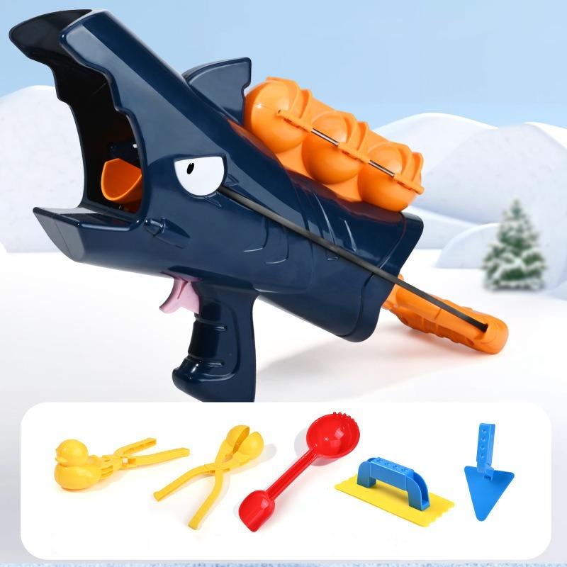 Shark Snowball Launcher Gun Toy Cartoon Snow Clip Clamp Snow Ball Tools Parent Child Winter Outdoor Interaction Game Sport Toys
Shark Snowball Launcher Gun Toy Cartoon Snow Clip Clamp Snow Ball Tools Parent Child Winter Outdoor Interaction Game Sport Toys