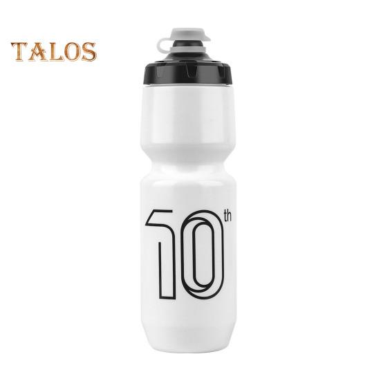 Бутылка для воды для велосипеда объемом 750 мл, большая емкость, портативная, легкая, для скалолазания, путешествий, спорта, спортзала, тренировок, езды на велосипеде, сжимаемая, питьевая бутылка белый